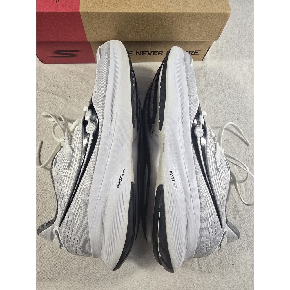 Saucony Guide 16 Mens Running Shoes White Silver S20810-11 Size 9 - Picture 9 of 16